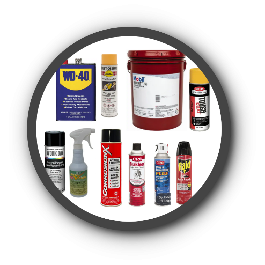 Chemicals, Lubricants & Paints
