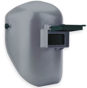 Welding Helmet , Gray, Flip Front 2" x 4.25"