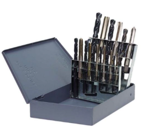 19 pc Tap & Drill Set, HSS